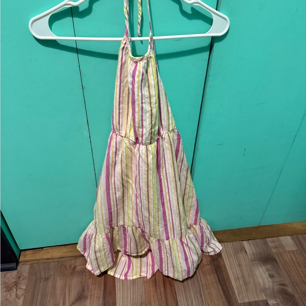 Old Navy Multicolor Striped Kids Casual Dress